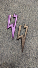 Load image into Gallery viewer, Lightning statement hoops
