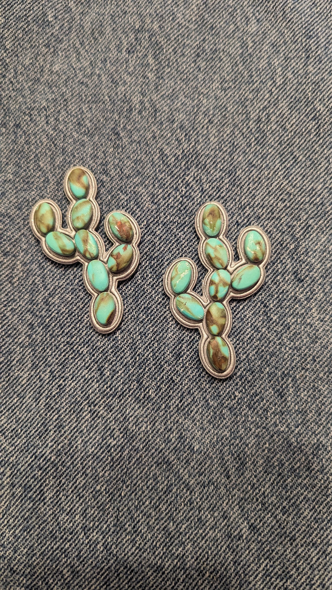Turquoise Saguaro Cactus