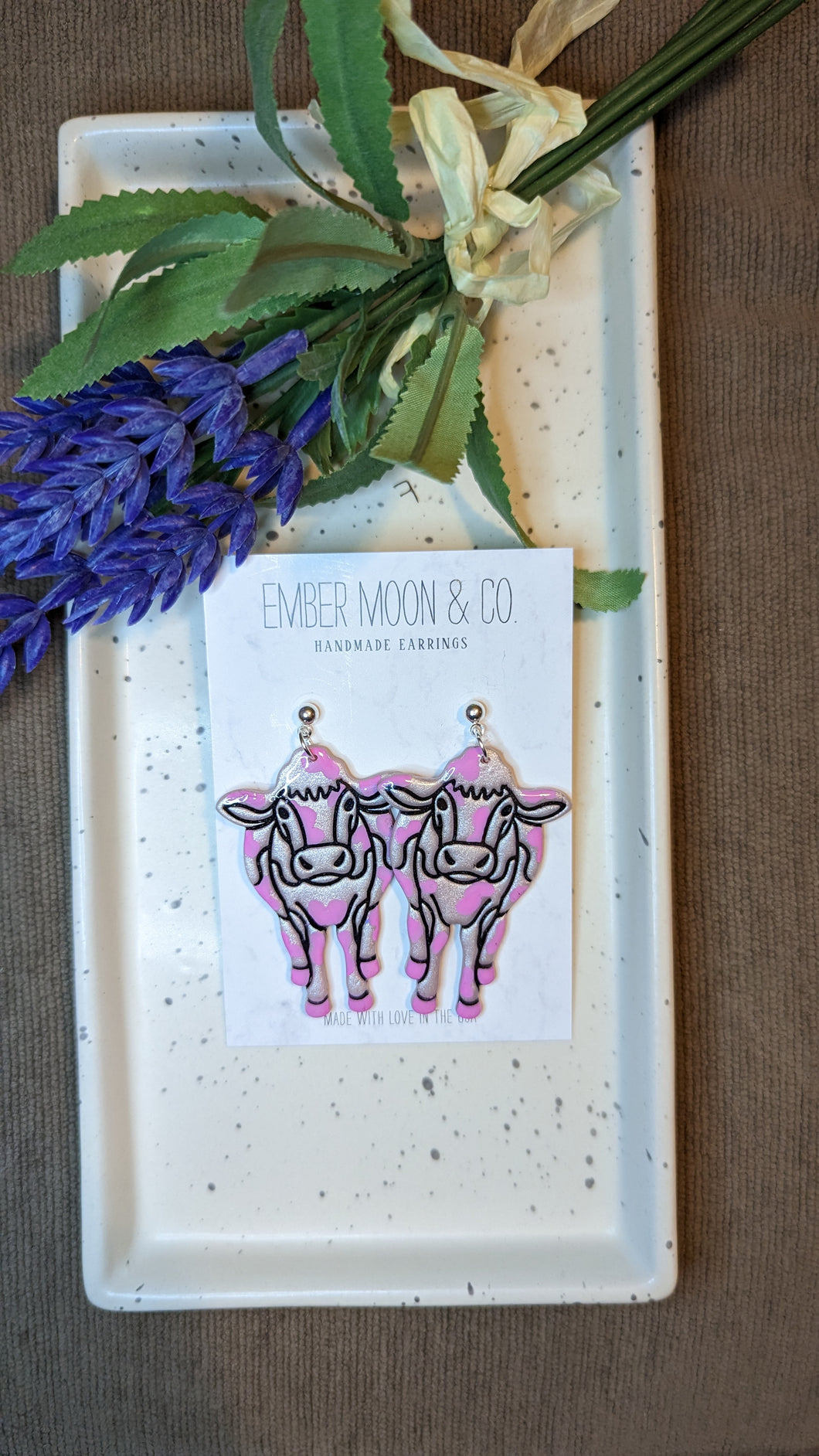 Valentine pink cows