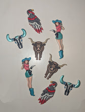 Load image into Gallery viewer, Custom western earrings
